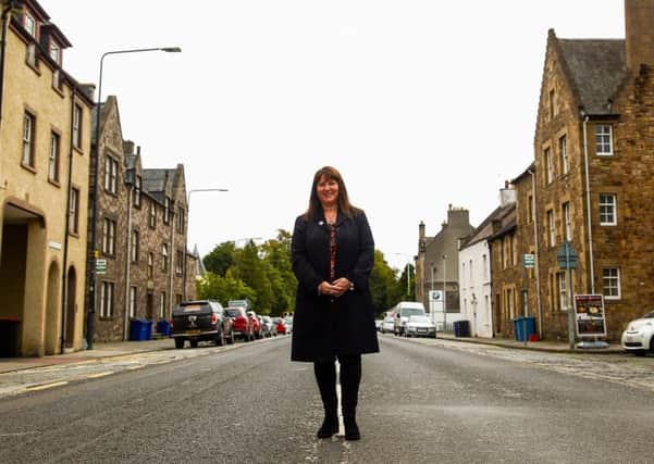 Sharon Mackintosh, who is crowdfunding for a blue plaque to be placed at the site of a former home of James Hogg, the meterologist who was involved in D-Day.