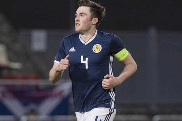 23/03/18 2019 EUROPEAN CHAMPIONSHIP QUALIFIER
ANDORRA U21 V SCOTLAND U21 (1-1)
ANDORRA
John Souttar in action for Scotland