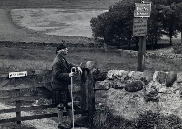 The  Rev AE Robertson, revered mountaineer and the first president of what is now the Scottish Rights of Way and Access Society (ScotWays) which is researching the heritage paths that criss cross the country and tell of our connection to the land over time. PIC: Photo Illustrations Scotland via ScotWays.