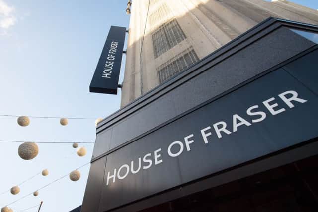 House of Fraser is set to announce a spate of store closures this week. Picture: PA Wire