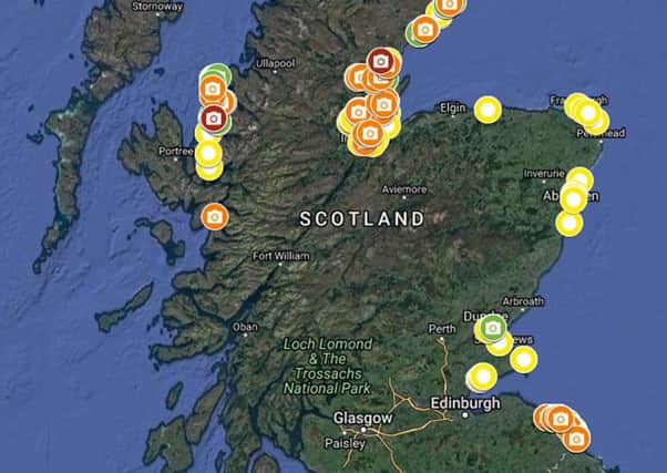 A map exposing hidden litter hot spots around Scotland's coastline has been unveiled in the fight against marine pollution. Picture: PA Wire