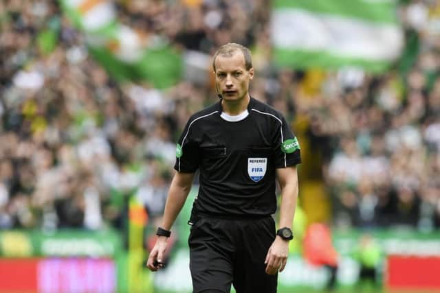 Willie Collum will be the man in the middle for Celtic v Rangers this weekend. Picture: SNS Group