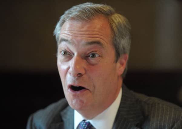 Former UKIP leader Nigel Farage. Picture: Steven Scott Taylor