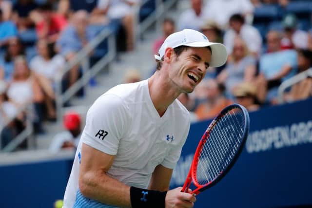 Despite taking time to get the better of James Duckworth on Monday, Andy Murray was dictating the match by the end. Picture: AFP/Getty