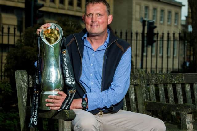 Doddie Weir is part of the Premier Sports team for their coverage of the Guinness Pro14. Picture: Ross Parker/SNS