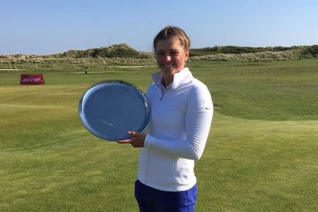 Hannah McCook is part of the Scotland team competing in this week's Women's World Amateur Team Championship