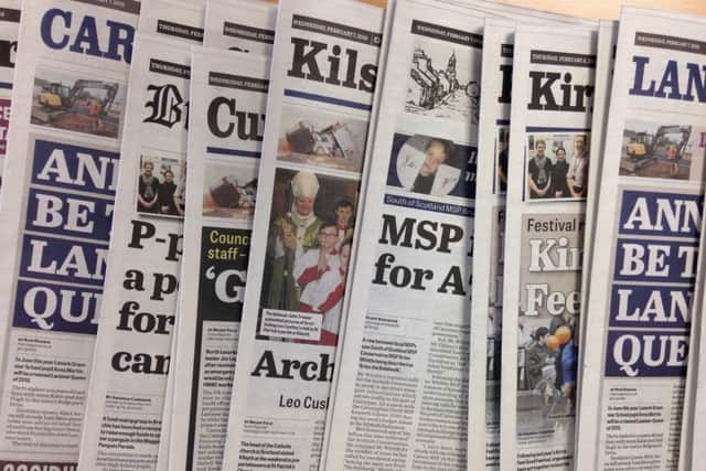 Johnston Press owns scores of local newspaper titles. Picture: Malcolm Irving