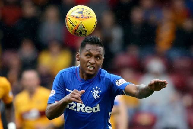 Alfredo Morelos is set to be offered a new deal. Picture: PA