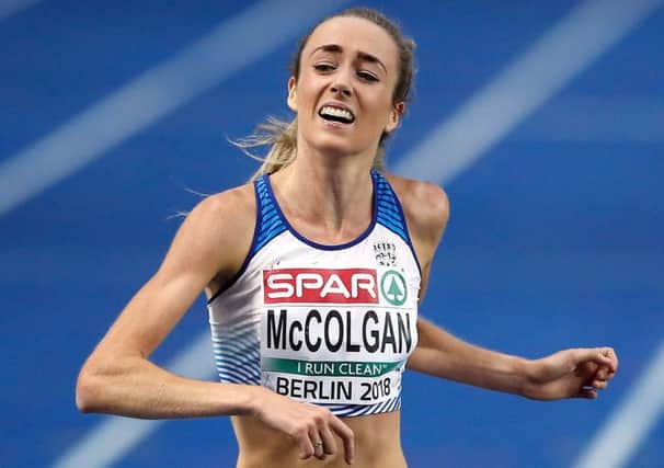 Eilish McColgan won silver in the 5000m at the European Championships in Berlin. Picture: Martin Rickett/PA Wire