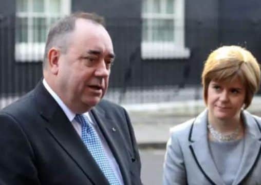 Nicola Sturgeon, right, with Alex Salmond. Picture: PA Wire