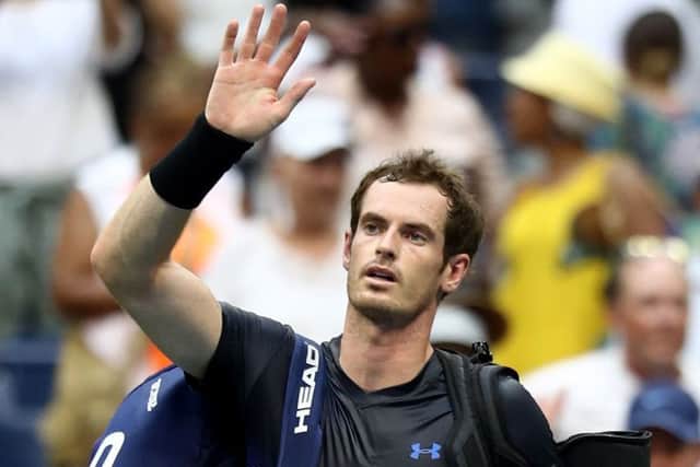 Andy Murray leaves the court following defeat to Fernando Verdasco. Picture: Getty