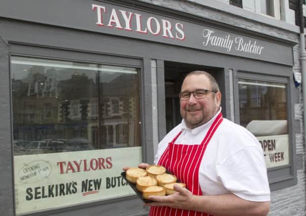 John Taylor, owner of Taylors Family Butchers.