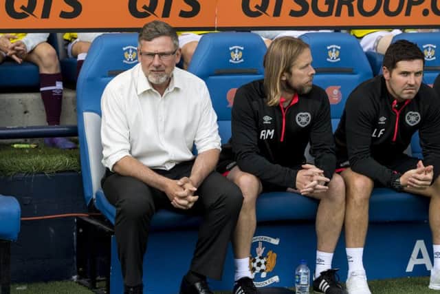 Hearts manager Craig Levein hopes to return to the dugout after the international break. Picture: Craig Williamson/SNS