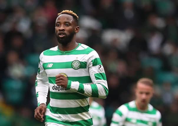 Moussa Dembele was the subject of a "significant offer" this evening - but the player looks to be remaining at Celtic. Picture: Getty Images