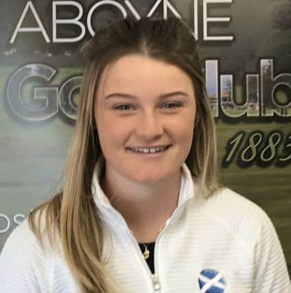Aboyne's Shannon McWilliam was Scotland's top performer in the second round at Carton House with a three-under-par 69
