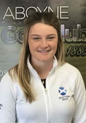 Aboyne's Shannon McWilliam was Scotland's top performer in the second round at Carton House with a three-under-par 69