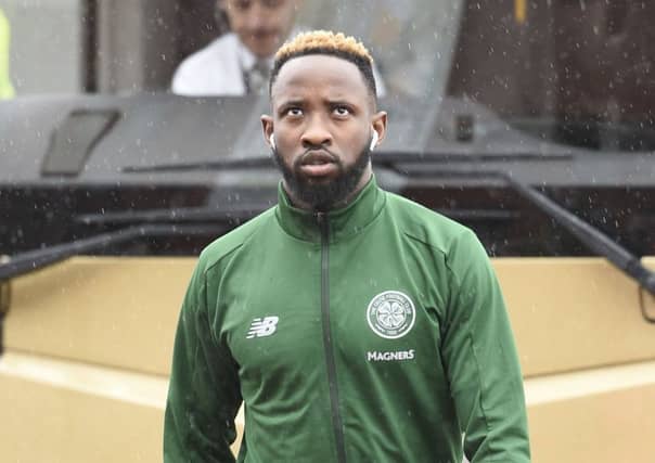 Celtic striker Moussa Dembele is wanted by Lyon. Picture: PA