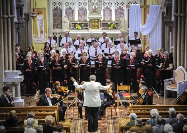 Lanark and Carluke Choral Union 40th Anniversary Concert in St Mary's Church, Lanark - Picture by Andrew Wilson