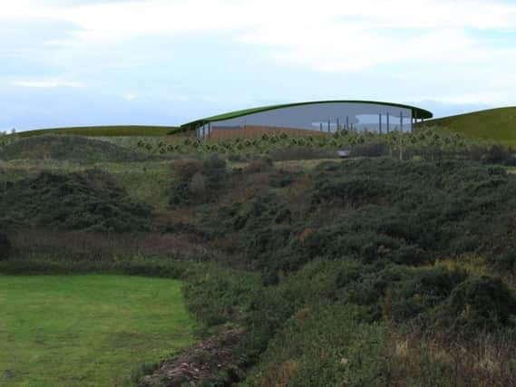 The proposed NorthConnect converter station at Fourfields near Boddam