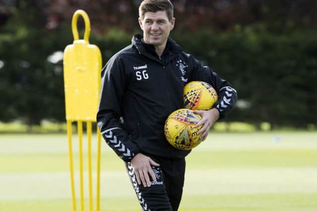 Rangers manager Steven Gerrard. Picture: Paul Devlin/SNS