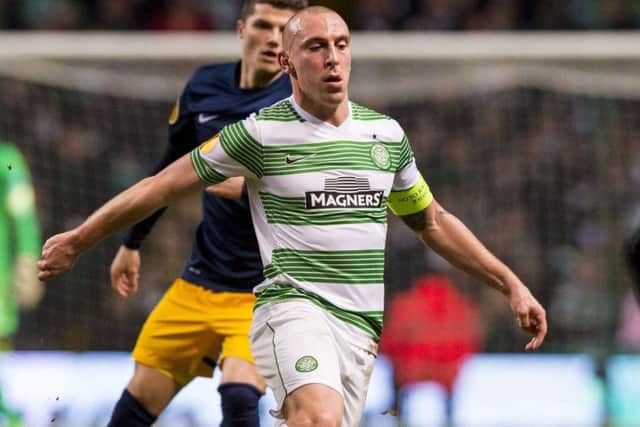 Celtic captain Scott Brown in action against Salzburg in 2014. Picture: Rob Casey/SNS