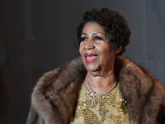 Aretha Franklin poses on the red carpet before the 38th Annual Kennedy Center Honors in Washington, DC in 2015. Picture: Molly Riley