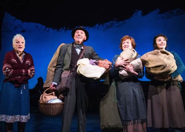 Ann Louise Ross, Gary Mackay, Beth Marshall and Chiara Sparkes in The Yellow On The Broom. PIC: Tommy Ga-Ken Wa