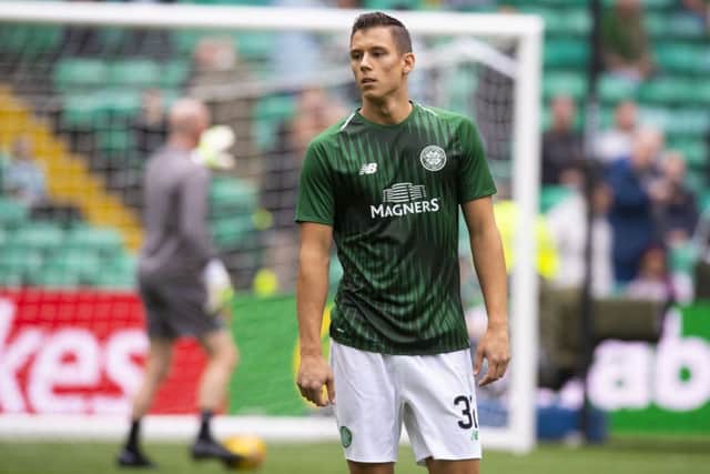 Filip Benkovic signed for Celtic on Friday. Picture: SNS