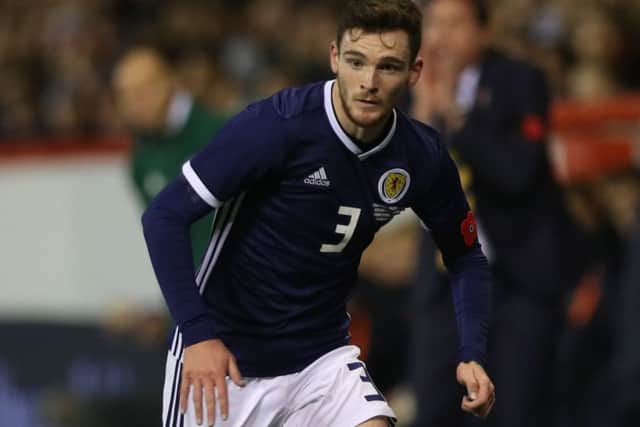 Liverpool left back Andy Robertson is the new Scotland captain. Picture: Getty Images