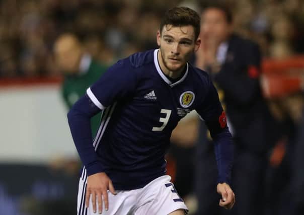 Liverpool left back Andy Robertson is the new Scotland captain. Picture: Getty Images