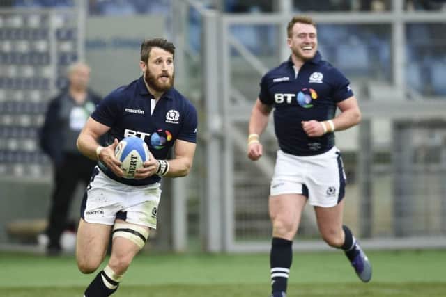 The firm said it was looking to help Scottish Rugby grow support and engagement, both nationally and globally. Picture: Ian Rutherford