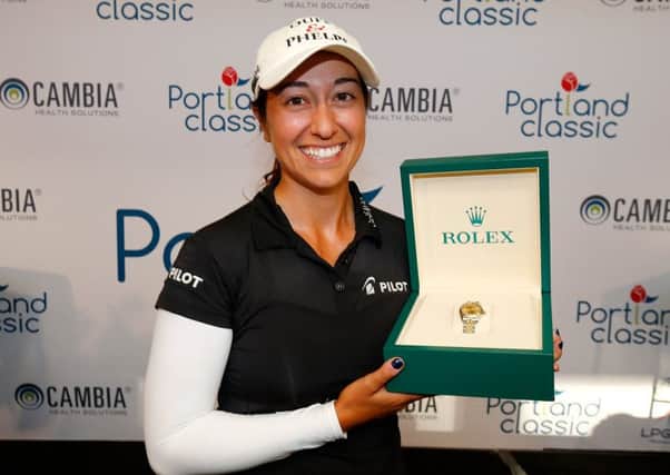 Marina Alex won her first LPGA Tour title. Picture: Getty