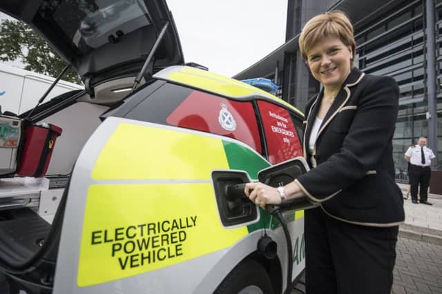 Ms Sturgeon is facing a growing rift with her key-budget allies. Picture: John Devlin