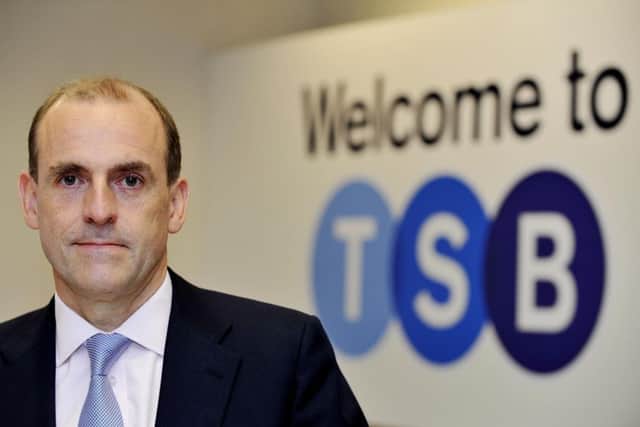 Paul Pester, Chief Executive of TSB, has announced that he has quit with immediate effect after seven years at the helm. Picture: PA Wire