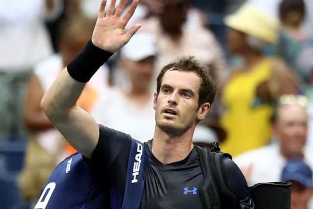 Andy Murray is still getting back to full fitness following hip surgery. Picture: Getty