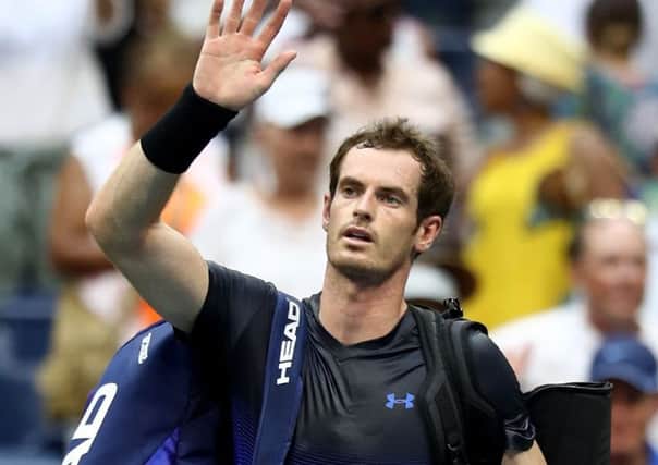 Andy Murray is still getting back to full fitness following hip surgery. Picture: Getty