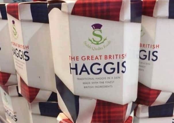 Stahly Quality Food said the original Scotch haggis has been dressed to appeal to a wider audience. Picture: Twitter