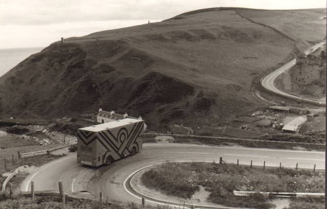 The Travelling Gallery bus PIC: courtesy of the Travelling Gallery