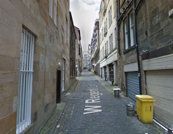 The incident happened on West Regent Lane in the early hours of Tuesday morning. Picture: Google Maps