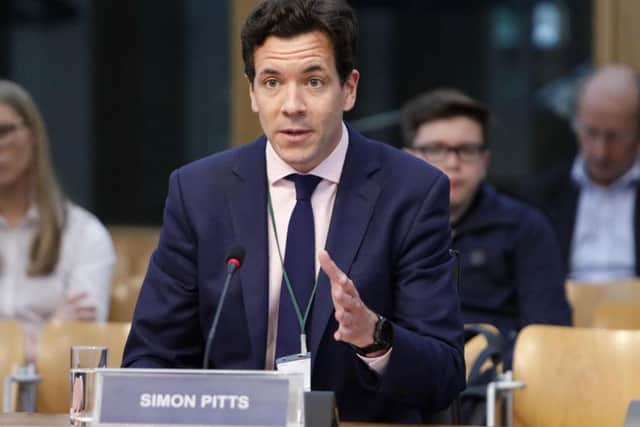 Simon Pitts, chief executive at STV: 'Our goal is to be a real Scottish success story'. Picture: Andrew Cowan/Scottish Parliament