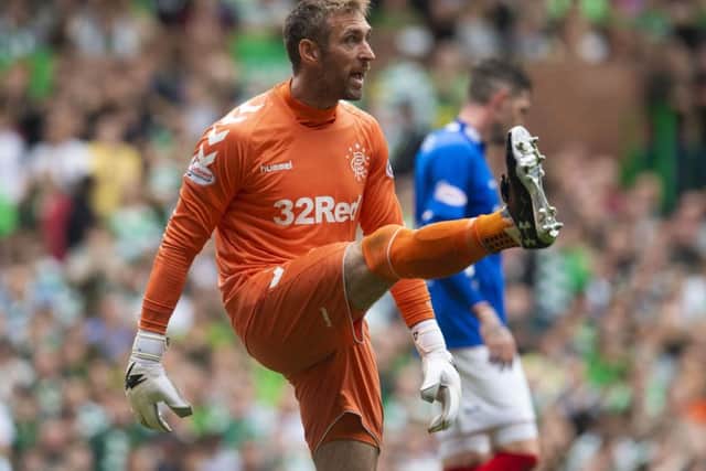 Rangers goalkeeper Allan McGregor won't face disciplinary action for his clash with Celtic's Kristoffer Ajer. Picture: SNS/Craig Foy