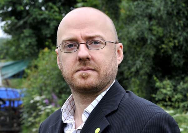 Patrick Harvie says Nicola Sturgeon's Programme for Government is 'all very tame' (Picture: Lindsay Addison)