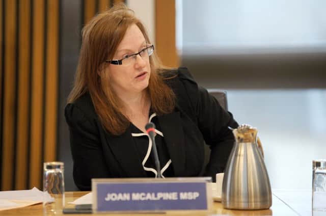 Joan McAlpine cited evidence from one complainant that the quangos application forms were 'not clearly written'. Picture: Joan McAlpine