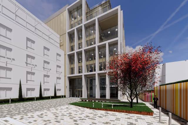 The Capital Square complex is due for completion in early summer 2020. Picture: Contributed