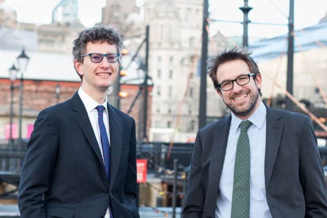 Alistair Hindle and Robert Gregory. Picture: Kristy Garland