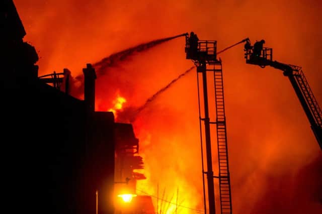 The future of Glasgow's Centre for Contemporary Arts is at risk after the devastating fire at the nearby Glasgow School of Art (Picture: John Devlin)