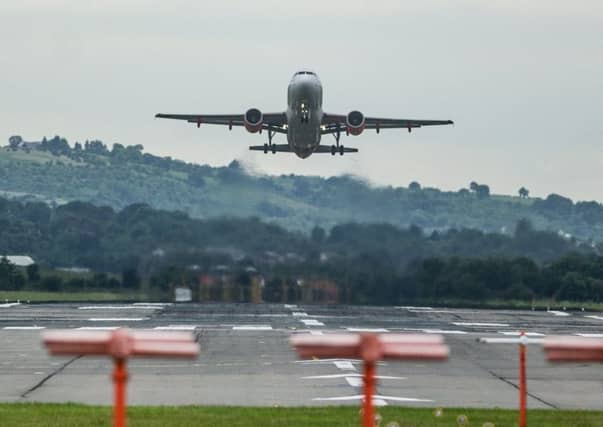 Glasgow Airport. Stock shot of airplane. Picture: John Devlin