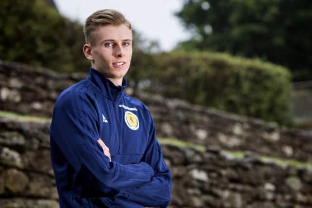 Scotland Under-21 striker Oli Shaw. Picture: Bruce White/SNS