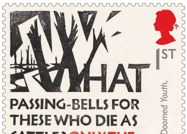One of the stamps.