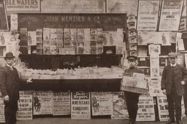 John Menzies, one of Scotland's oldest companies, started as a print distribution business in 1833. Picture: John Menzies.